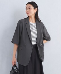 大幅値下げ‼️TraditionalWetherwear ＸＳショートスリーブ新品 green label relaxing ジャケット テーラードジャケット