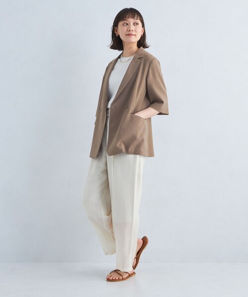 グリーンレーベル ショートジャケット green label relaxing ジャケット テーラードジャケット