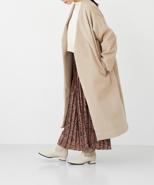 「menue」 ショートブーツ S ダークブラウン レディース_画像8