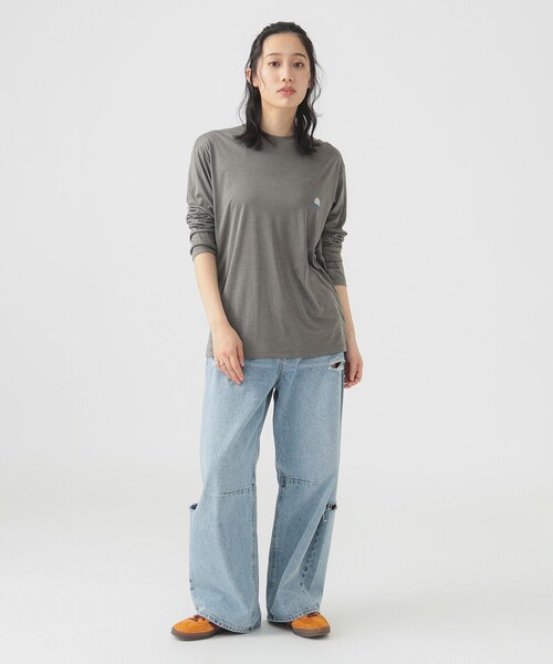 THE NORTH FACE tシャツ / ロング スリーブ ウォーター スムース