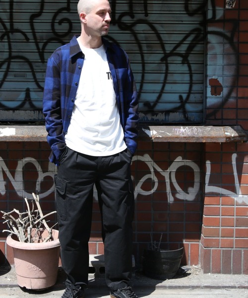 か*ー様 TMT コットンウール バッファローチェック シャツ XL CPOジャ