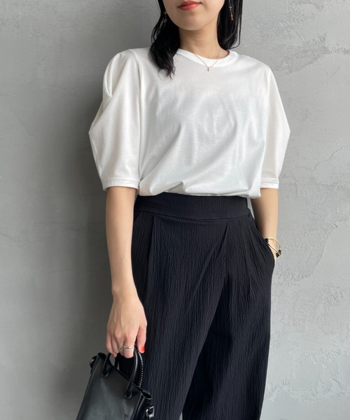 tシャツ mizuiro ind 襟付きTシャツ レディース mizuiro ind 襟付きTシャツ | mizuiro ind (Women