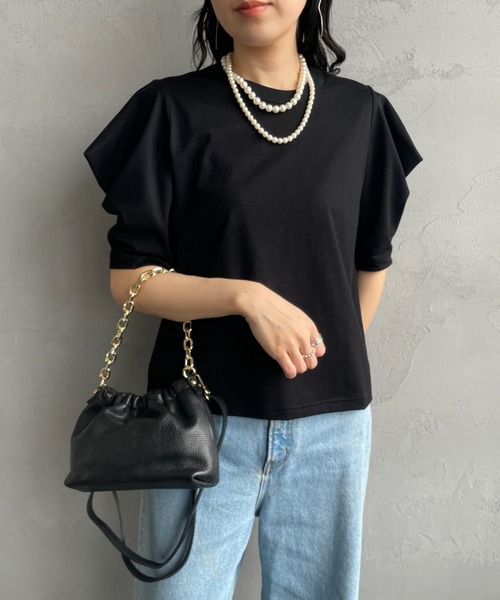 mizuiroind tシャツ 「mizuiro ind/ミズイロインド」 ドレープ