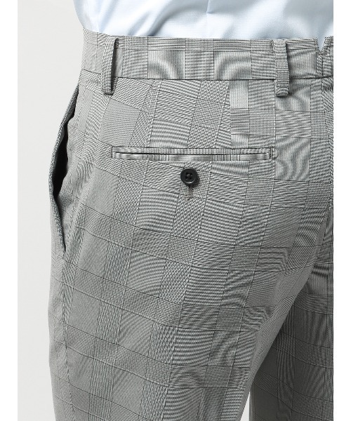 Spick and span  グレンチェック　テーパードパンツ Amazon.co.jp: Spick and span グレンチェック テーパードパンツ