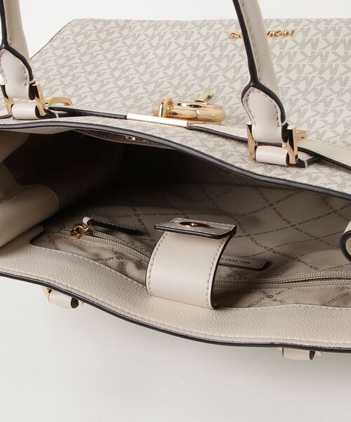 MICHAEL KORS ベージュ ハンドバッグ2way MICHAEL KORS マイケルコース ハンドバッグ 2way ショルダー