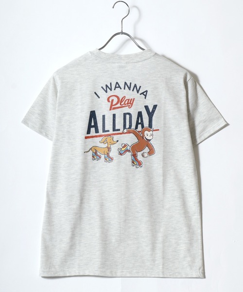 tシャツ 2025SS Curious George/おさるのジョージ キャラクター