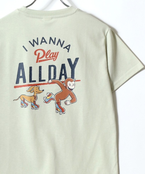 tシャツ Curious George/おさるのジョージ キャラクター ワン