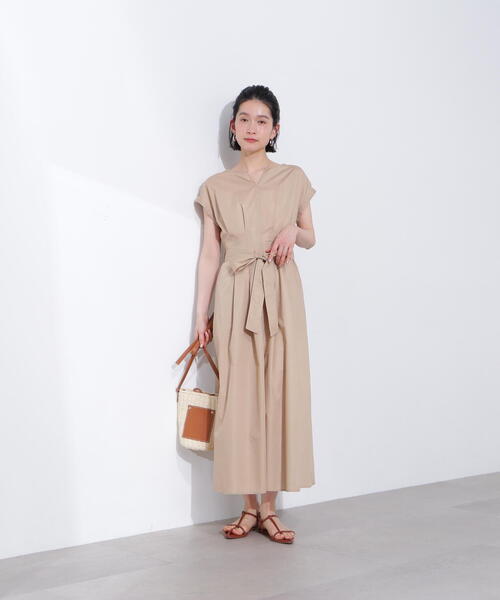 新品タグ付き　NATURAL BEAUTY BASIC ワンピース PS 完売 N.Natural Beauty Basic ワンピース 「PS/低身長サイズ」タック
