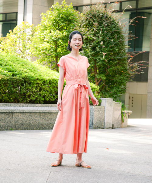 N.Natural Beauty Basic ワンピース 「PS/低身長サイズ」タック