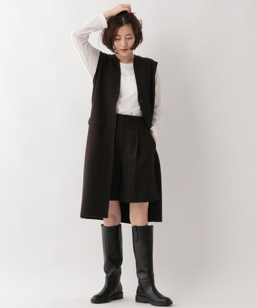 「A part by」 ニットカーディガン FREE ブラック レディース_画像4