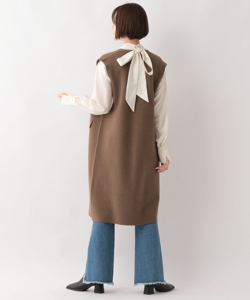 「A part by」 ニットカーディガン FREE ブラック レディース_画像6