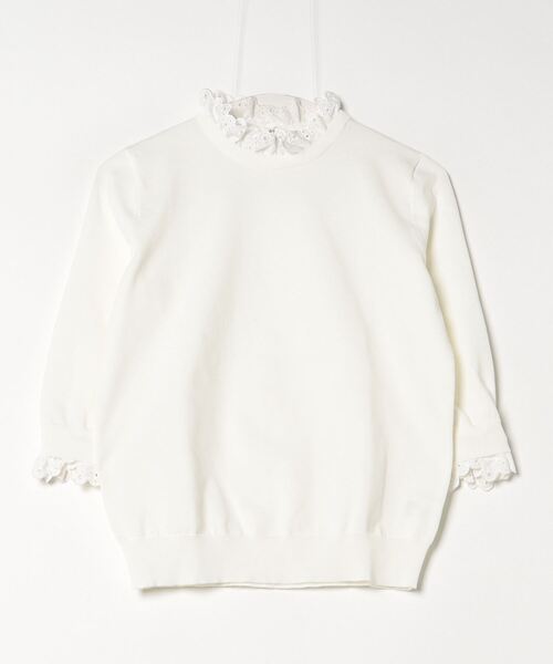 「UNITED ARROWS」 長袖ニット - ベージュ レディース