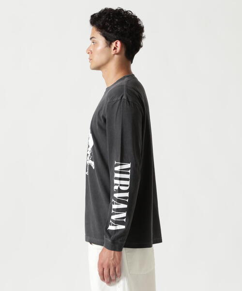 NIRVANA（MAMMUT） tシャツ NIRVANA/ニルヴァーナ/LIVE L/S TEE