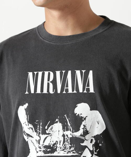 NIRVANA（MAMMUT） tシャツ NIRVANA/ニルヴァーナ/LIVE L/S TEE