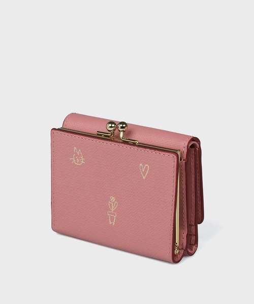 新品 ポールスミス 折り財布 がま口3つ折り財布 ミニ財布 ミックスドゥードゥル Paul Smith ポール・スミス 折財布 ミックスドゥードゥルSS24 3