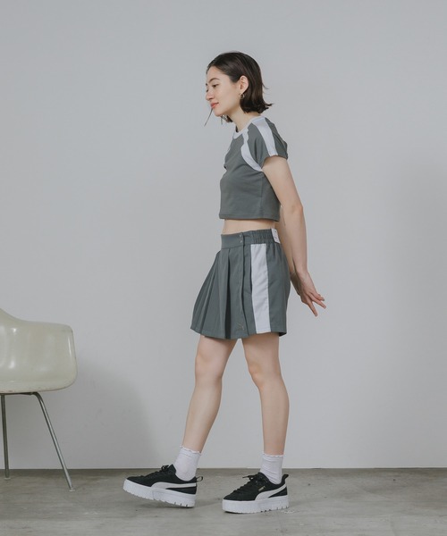 新品プーマ　EXCELLENT シャツ　バックルスカート PUMA（プーマ） スカート DARE TO Skort Women プリーツスカート