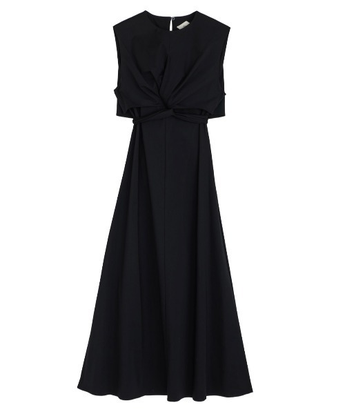 Ameri（アメリ） ワンピース MEDI WASHABLE WAIST ROLL DRESS