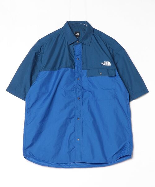 トップス THE NORTH FACE S/S Nuptse Shirt M THE NORTH FACE シャツ S/S Nuptse Shirt / ザ・ノース