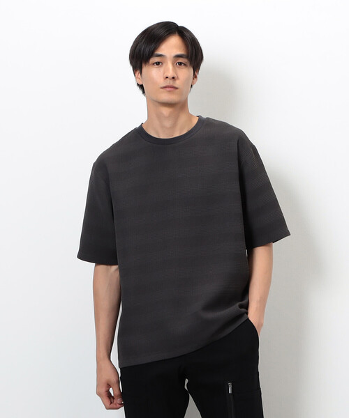 COMME CA ISM（コムサイズム） tシャツ リンクス ボーダーTシャツ 