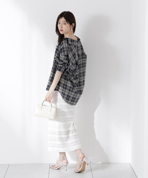 PROPORTION BODY DRESSING ワンピース カットレースノースリーブ