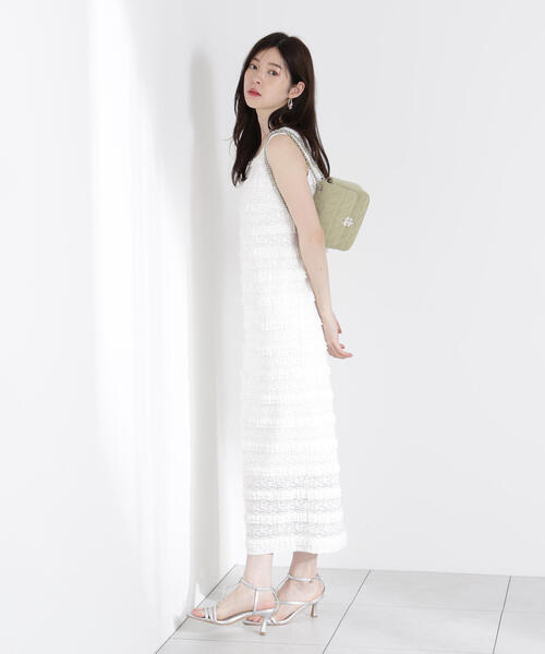 PROPORTION BODY DRESSING ワンピース カットレースノースリーブ