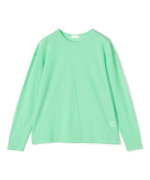 tシャツ シアーコンパクトジャージー ロングスリーブプルオーバー レディース
