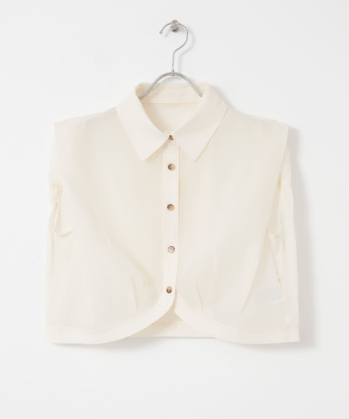 ブラウス シャツ タックショルダーブラウス レディース select MOCA ブラウス シャツ ショルダータックノースリーブ