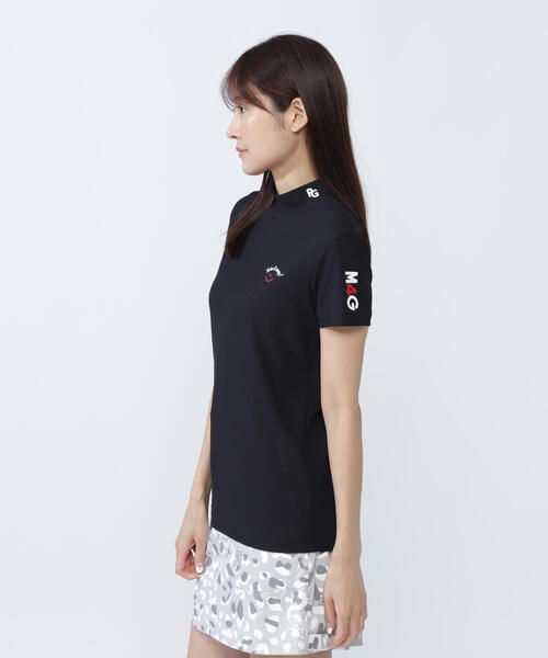 PEARLY GATES tシャツ 「PEARLY GATES」ハニカムカノコ半袖