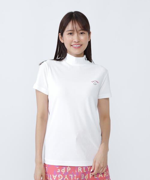 PEARLY GATES（パーリーゲイツ） tシャツ 「PEARLY GATES」ハニカム