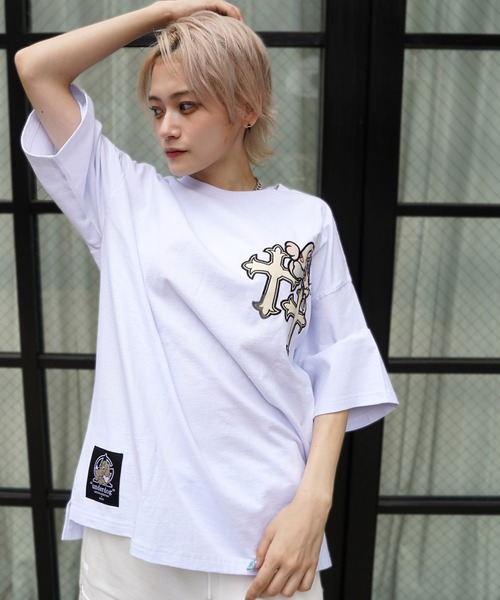 GALFY（ガルフィー） tシャツ 「別注」GA×GALFY-クロスガリノハーツTee