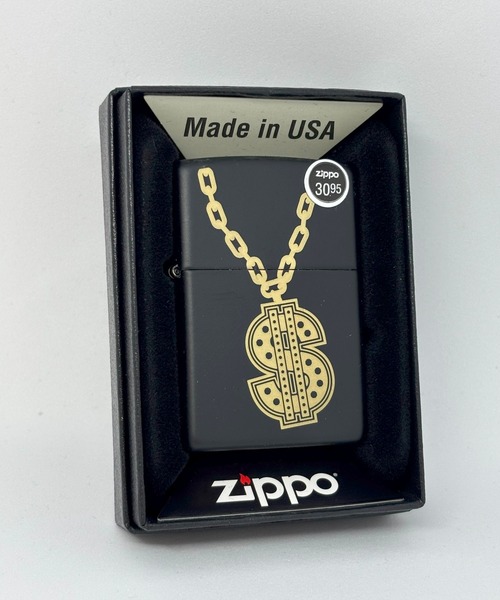 Alite cloth - 灰皿 点火装置 ZIPPO Bling Chain Black