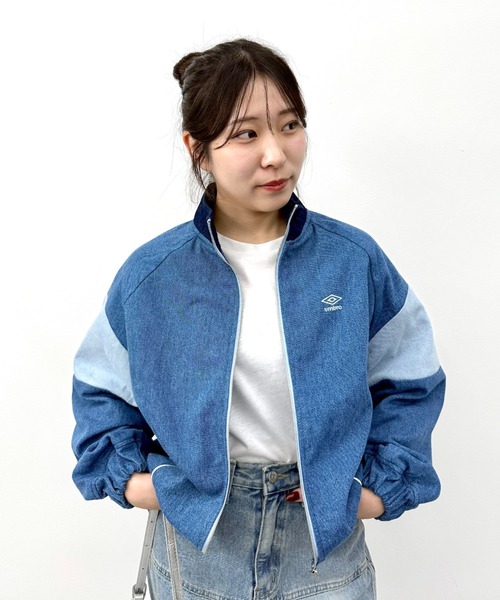 umbro（アンブロ） デニムジャケット gジャン レディース : ZOZOTOWN