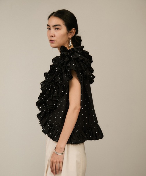 SALON adam et rope' ブラウス シャツ 「crinkle crinkle
