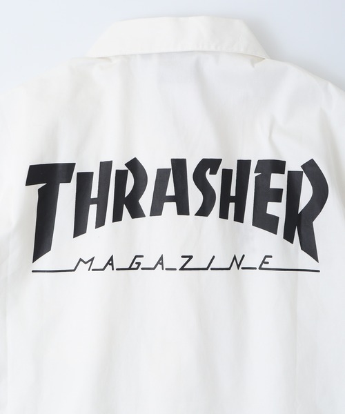 THRASHER（スラッシャー） シャツ 半袖 バックプリント 半袖 ワーク