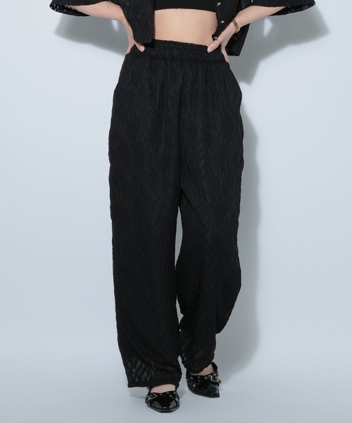 PAGEBOY（ページボーイ） パンツ リーフジャガードパンツ