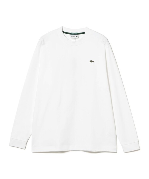 BEAMS（ビームス） tシャツ 「別注」LACOSTE / トーナルロゴ Tシャツ