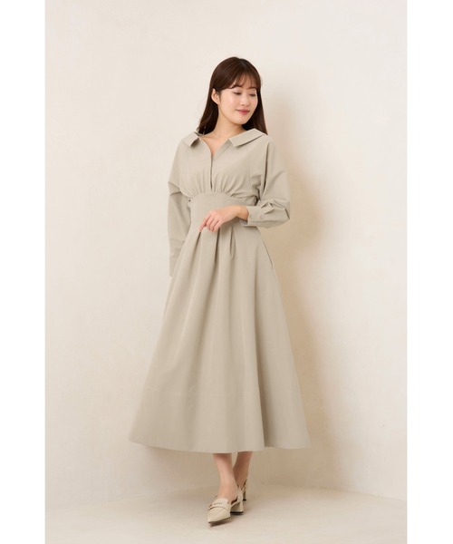 美品☆herLipto ワンピース Sサイズ Her lip to 「Her to」 長袖ワンピース S ピンク レディース