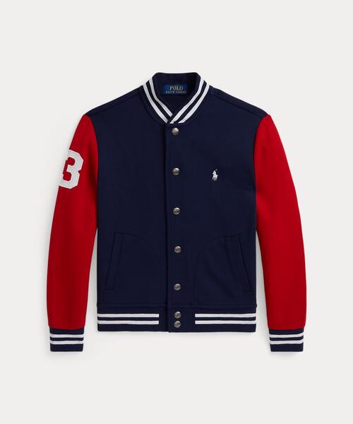 ポロ ラルフローレン　キッズ　スタジアムジャケット【新品】 Polo Ralph Lauren Childrenswear スタジャン アウター ダブル