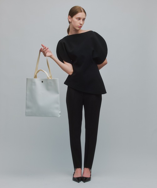 「THE ART OF CARRYING」PAPER Eトートバッグ ブラック THE ART OF CARRYING トートバッグ 「THE ART OF CARRYING」PAPER E