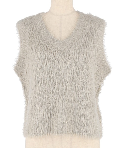 ベルギー製 90s DRIES VAN NOTEN ラメ ニット ジレ ベスト m26341230875_1.jpg?1755609957