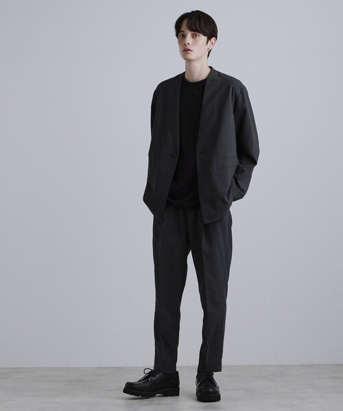 【最終値下げ】新品 tk.TAKEOKIKUCHI 黒コート メンズアウター tk.（tk.TAKEO KIKUCHI／メンズコート、ジャケット）（サイズ（S