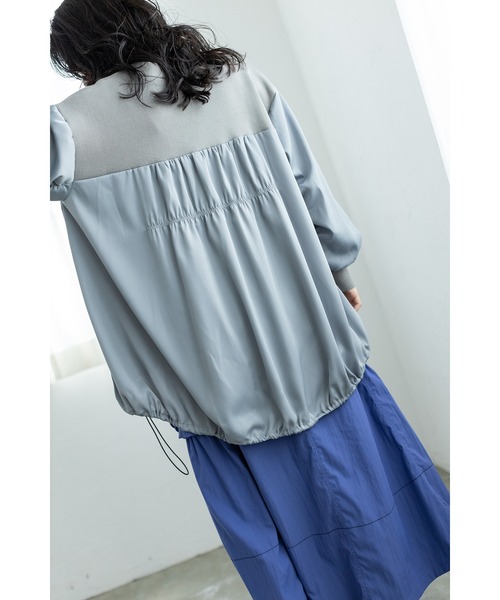 OSMOSIS（オズモーシス） ニット セーター バックロングジップニット