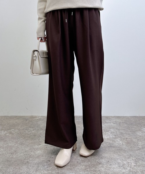 INGNI（イング） パンツ イージーワイドパンツ レディース : ZOZOTOWN