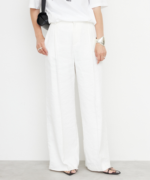 ドゥーズィエムクラス EVERYDAY I LIKE. クロップドフレアパンツ