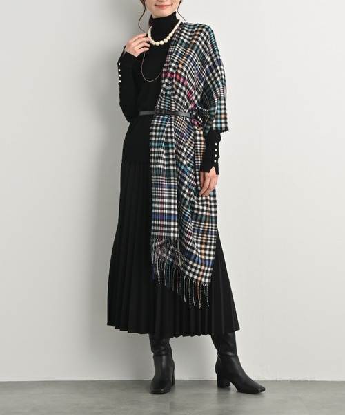 ストール マフラー 内モンゴル産アルバス カシミヤ100％ ふんわり紡毛