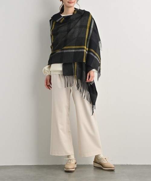 ストール マフラー 内モンゴル産アルバス カシミヤ100％ ふんわり紡毛