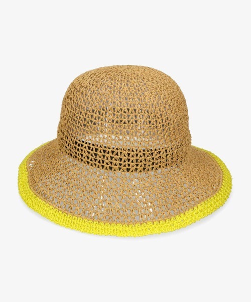 「kaorinomori」 ストローハット M/57.5cm ベージュ レディース_画像3