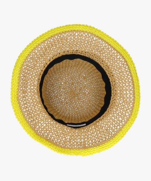 「kaorinomori」 ストローハット M/57.5cm ベージュ レディース_画像8