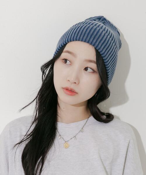 OZONE COMMUNITY ニットキャップ レディース A'GEM/9 × .kom『HONE J X TARGETTO』HONEY HEART BEANIE/ハニーハート