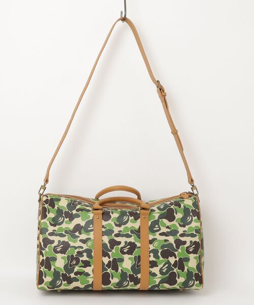 A BATHING APE（アベイシングエイプ） ボストンバッグ ABC CAMO PU
